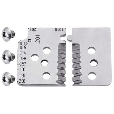 Messer für Abisolierzange 12 19 02 Spezial-Werkzeugstahl (WS) 0,03-2,08mm²