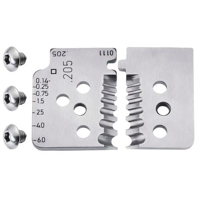 Messer für Abisolierzange 12 19 06 Spezial-Werkzeugstahl (WS) 0,14-6mm²