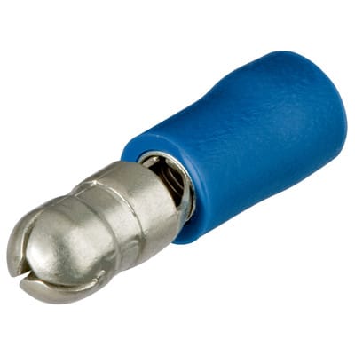 Rundstecker 97 99 151 isoliert blau Ø5mm 1,5-2,5mm²