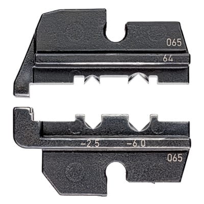 Crimpeinsatz für Crimpz. 97 49 64 Nester: 2 Vierkant-Crimp 1-6mm² 17-10