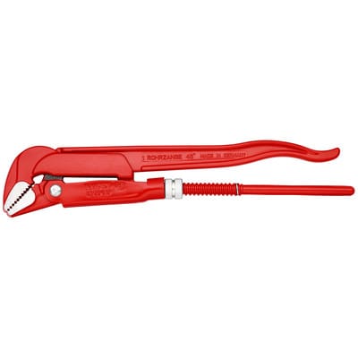 Eck-Rohrzange 83 20 010 DIN 5234 Form B abgewinkelt 42mm 1.5/8in 320mm