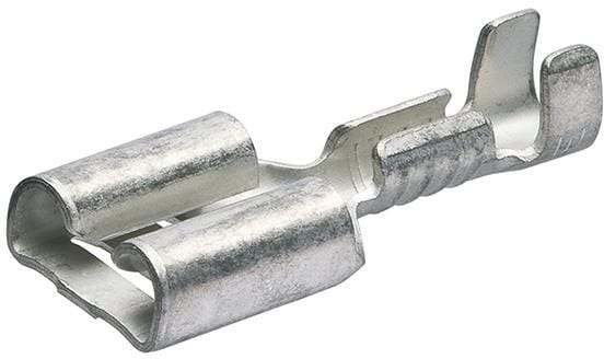 Flachsteckverbinder 97 99 060 blank DIN 46247 blank 4,8mm 1,5-2,5mm²