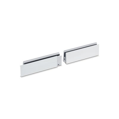 ZT-Glasklemmplatte 45mm, Aluminium naturton eloxiert
