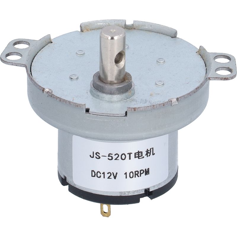 Js-520t 12v Dc 10 U/min Selbstbremsender Kompakt-kupfer-schneckengetriebemotor Für Türöffner Und Winden