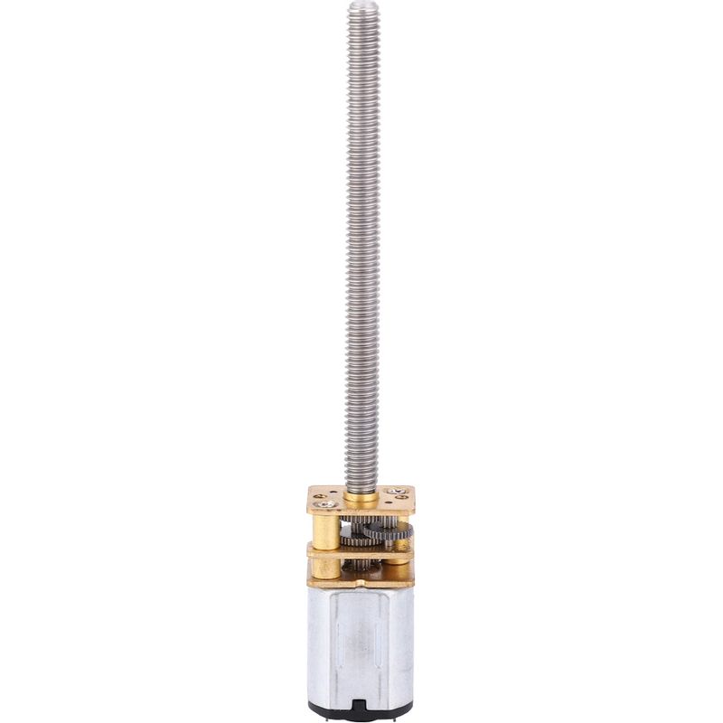 N20 12gan20-30 Getriebemotor Mit M4x55mm Schneckengetriebe, 6v, Robustes Untersetzungsgetriebe Für Präzise Diy-projekte Und Kompakte Mechanische Anwendungen