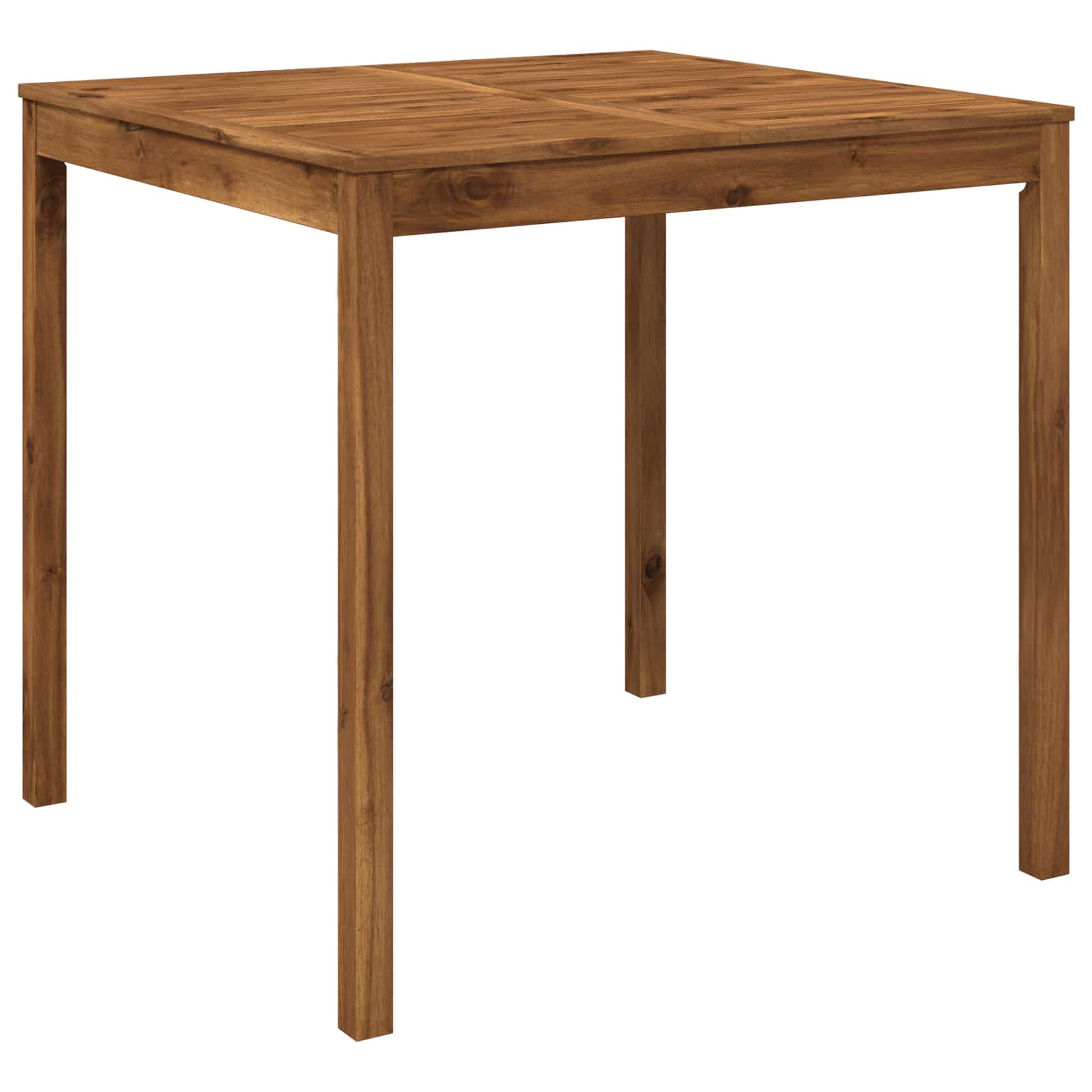 Gartenbar-tisch Natur 110 X 108,5 X 105 Cm Massivholz Akazie Vidaxl