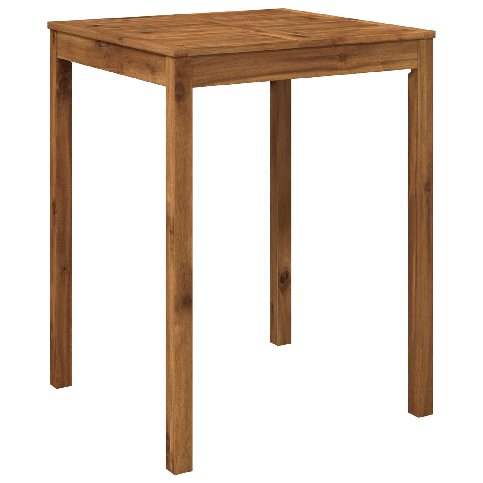 Gartenbar-tisch Natur 80 X 80,5 X 105 Cm Massivholz Akazie Vidaxl