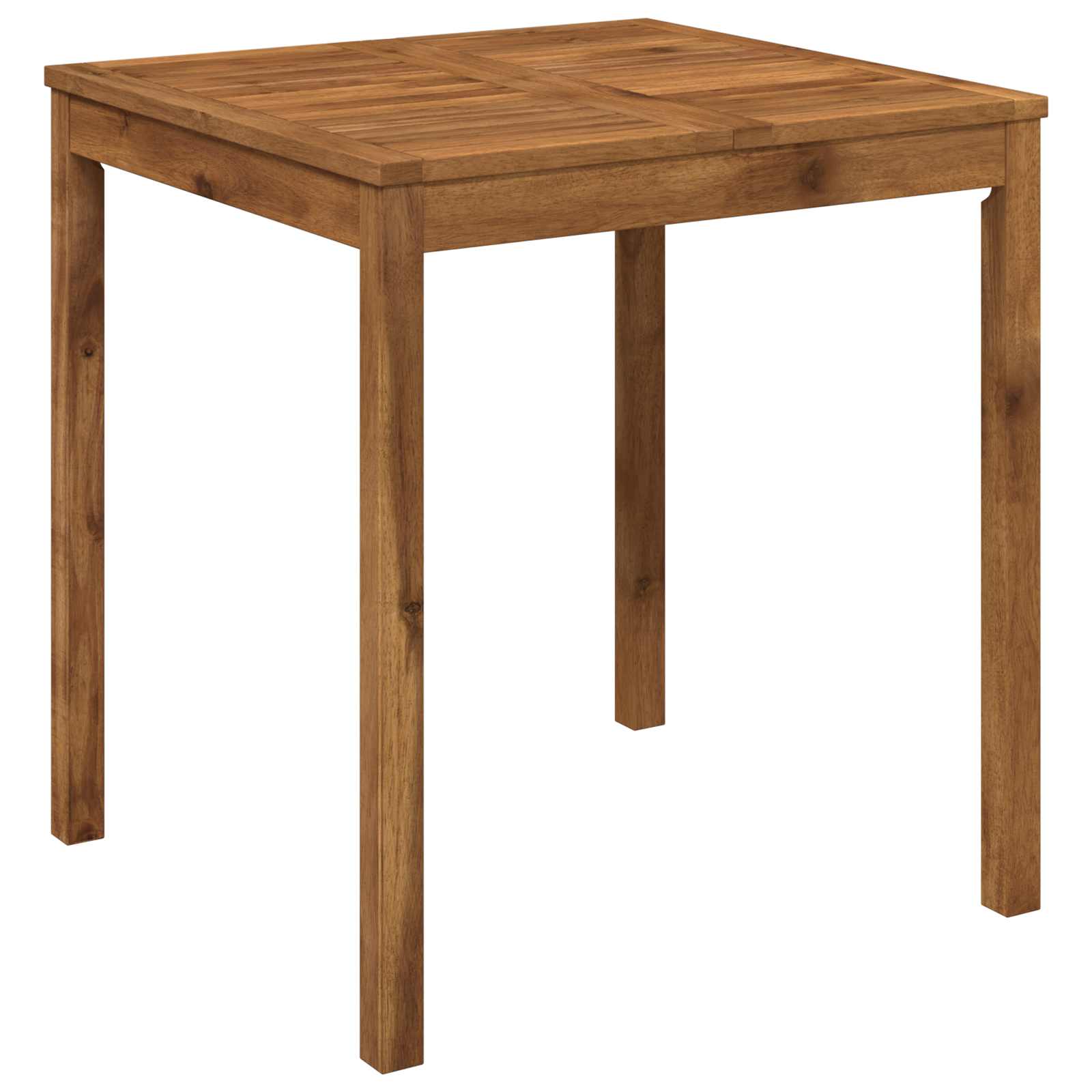 Gartentisch Natur 70 X 68,5 X 75 Cm Massivholz Akazie Vidaxl