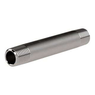 Rohrdoppelnippel, R 1", Länge 200mm, Edelstahl 1.4571