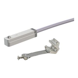 HALL-Sensor, M8-Stecker, 150mm Kabel, Rundzylinder, PNP, Kolben-Ø 32