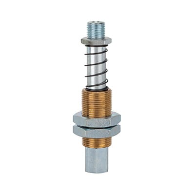 Federstößel, Sauger-/Vakuumanschluss M5 I, Federweg 5,0mm