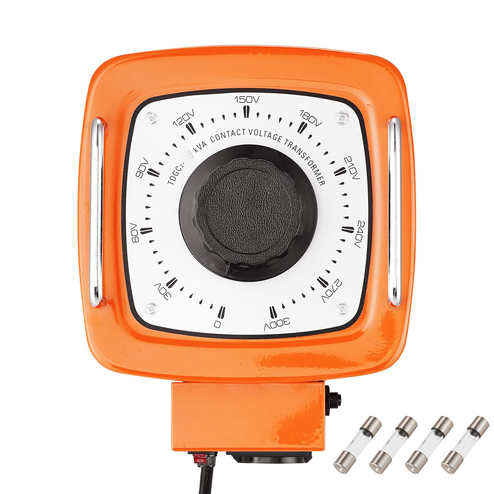 Variabler Transformator 3000va, 10a, Eingang 230v, Ausgang 0-300v Ac, Spannungsregler Mit Lcd-bildschirm, Zusätzlichen Sicherungen Und Thermischer Steuerung, Ce-zertifiziert.