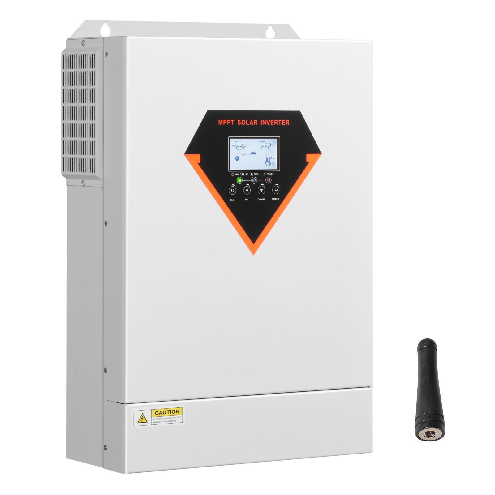 6000-w-hybrid-solarwechselrichter, Reine Sinuswelle, Integriertes Ladegerät, 48 V Dc Auf 220/230 V Ac, 120-a-mppt-regler, Netzunabhängig, Kompatibel Mit Blei-/lithium-batterien