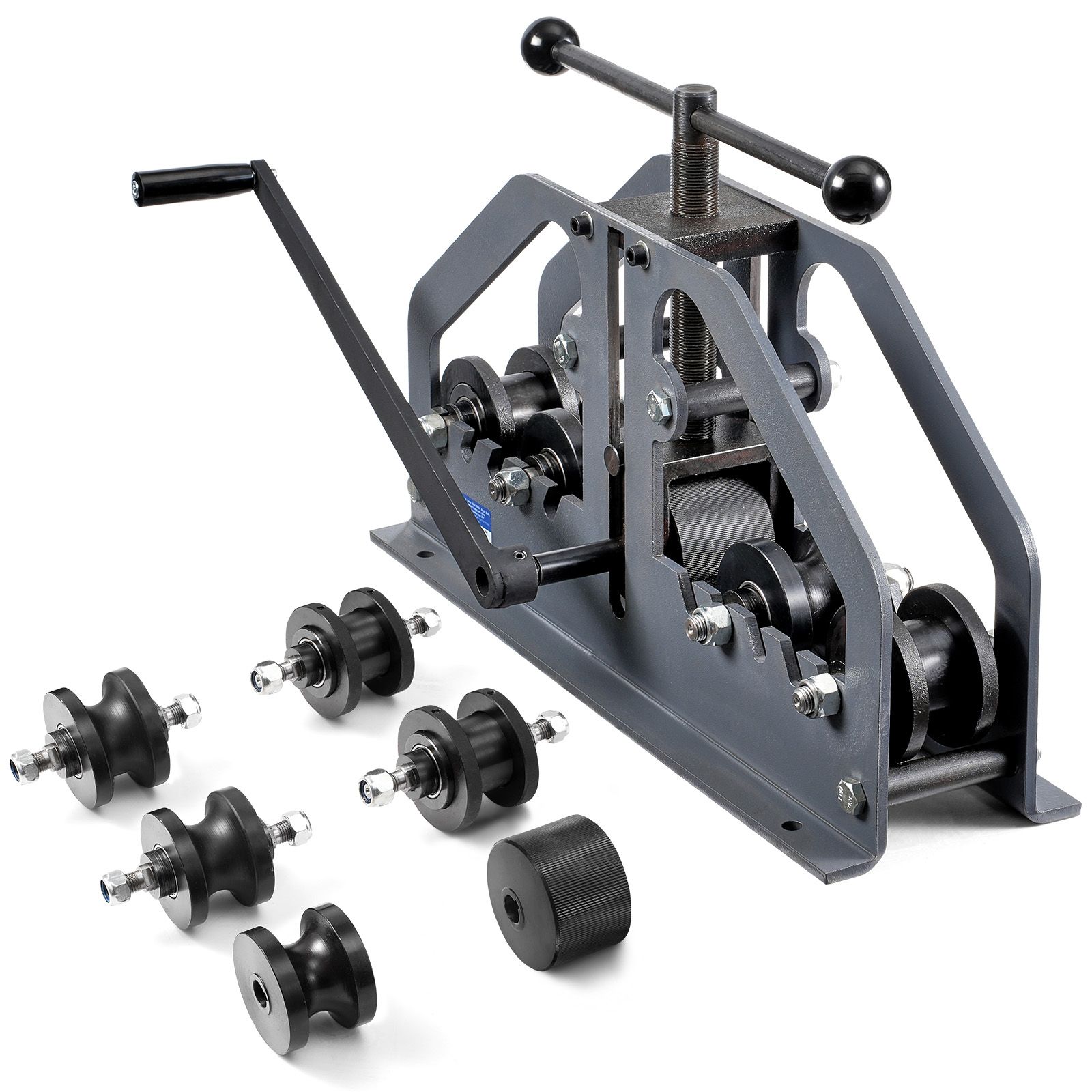 Manuelle Rohrbiegemaschine, Max. 1,5", 6 Biegebacken, 360°-biegung Für Kupfer-, Aluminium-, Vierkant-, Rund- Und Flachrohre, Ideal Für Hlk- Und Automobilanwendungen.