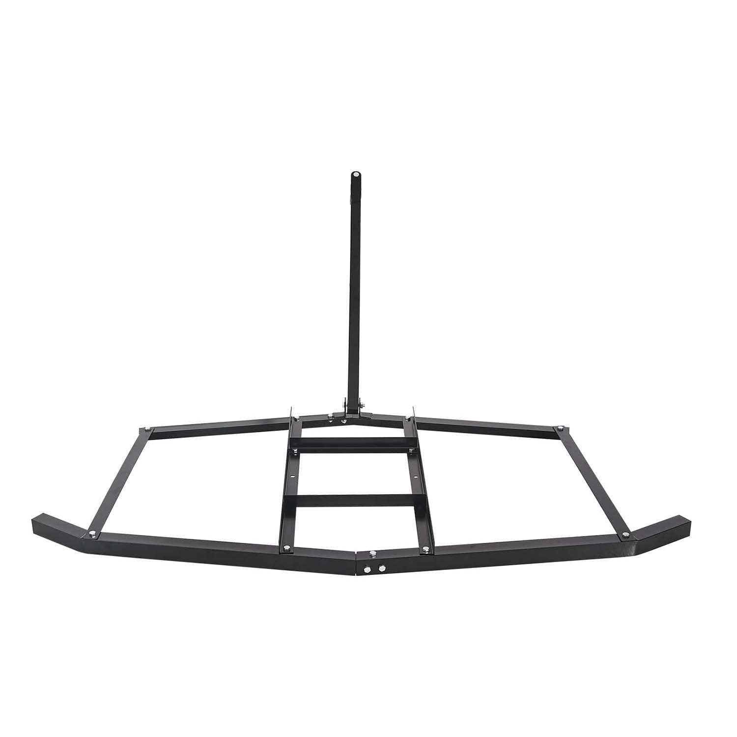 74" Schleppegge Aus Q235-stahl, Mit Verstellbaren Stangen Und Bolzenkupplung, Tragfähigkeit Bis Zu 50 Lbs, Ideal Für Traktoren, Atvs, Utvs Und Rasenmäher.