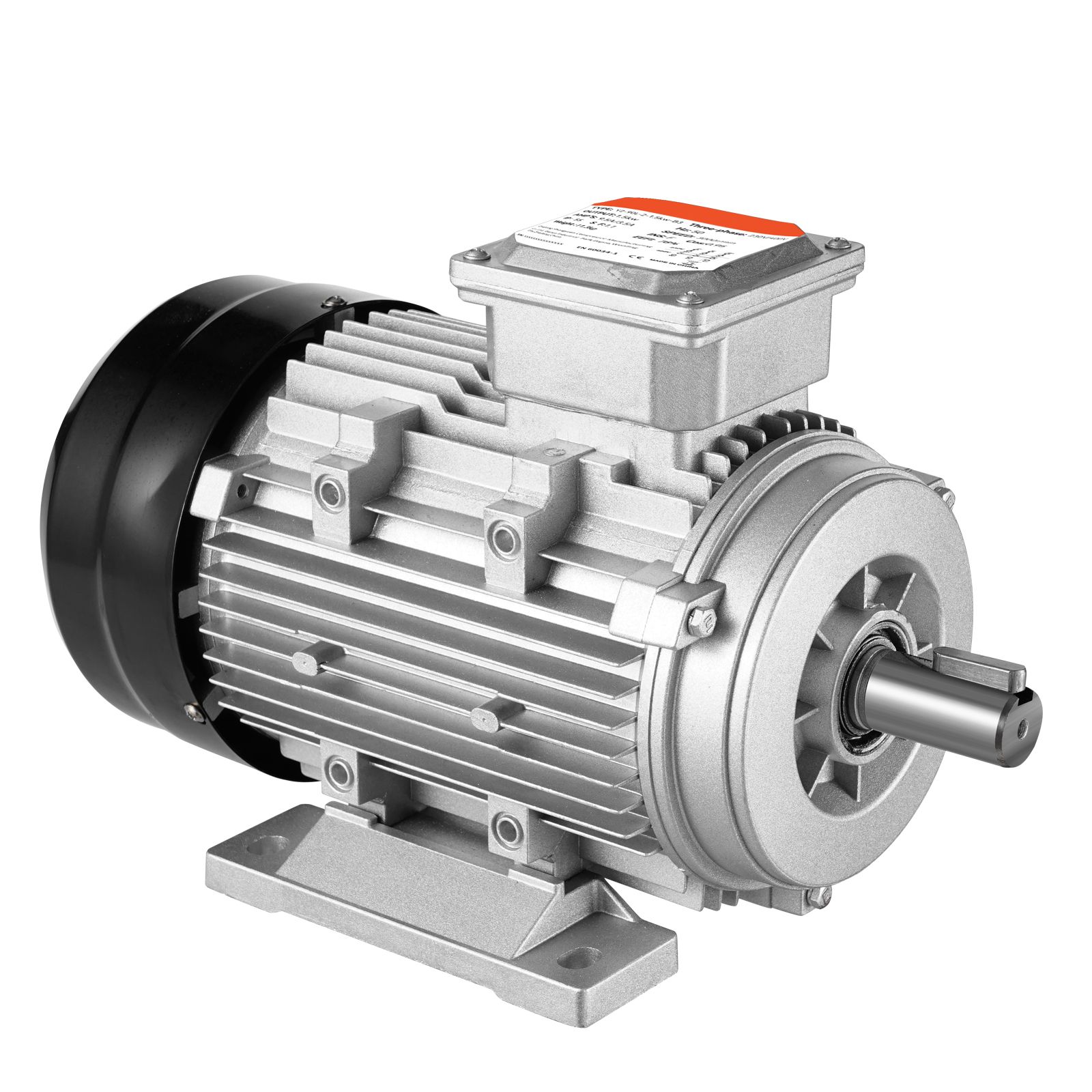 2,2 Kw 2890 U/min Elektromotor, Dreiphasig 400 V 4,7 A, 90l Baugröße, B3 Flansch, 24 Mm Keilwelle, Bidirektionale Drehung Für Landmaschinen Und Allgemeine Geräte.