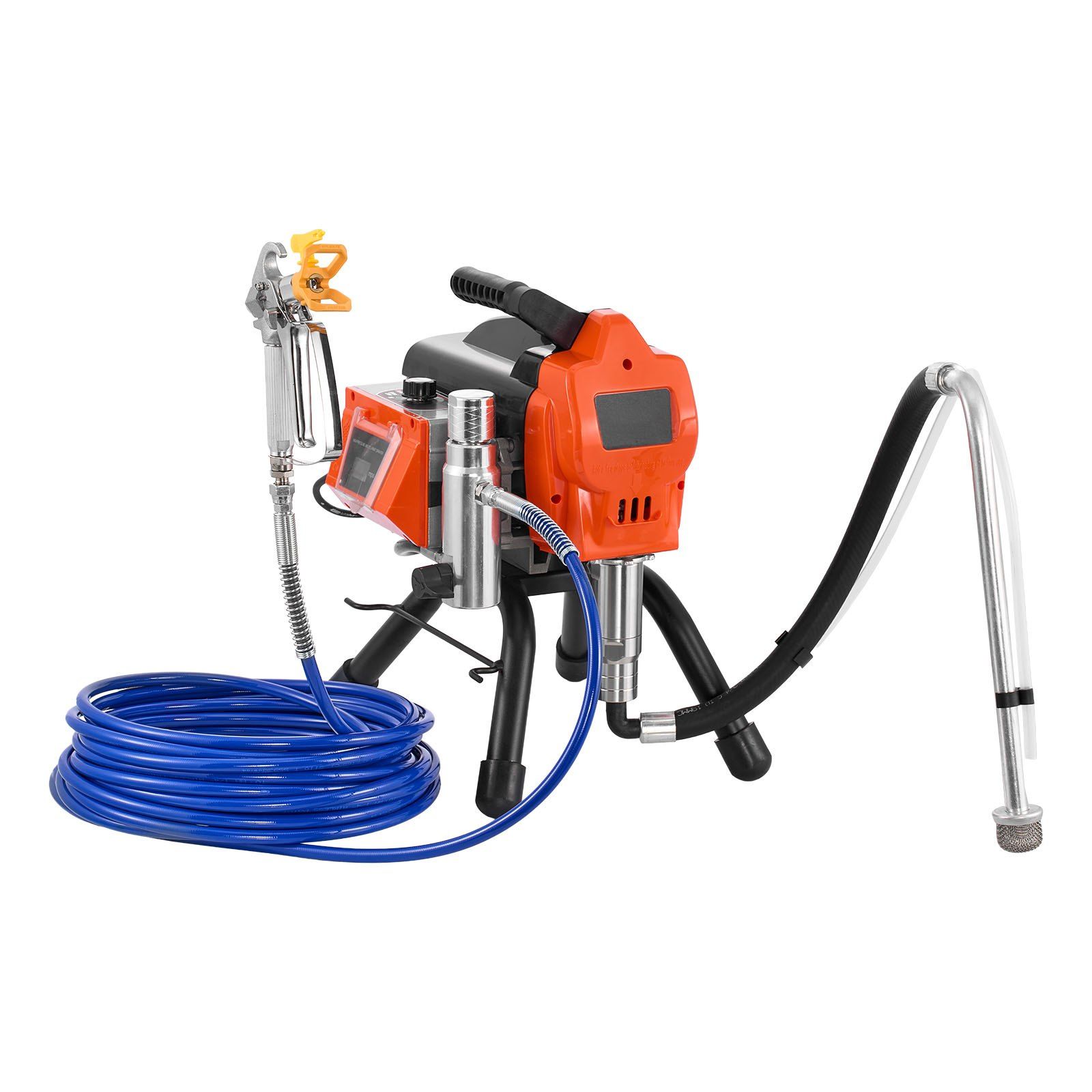 1500-w-airless-farbspritzgerät, 3300 Psi Hochdruck, Farbwalze, Schlauch, Verlängerungskabel, Düsen, Elektrisches Gerät Für Wohnungen Und Industriegebäude