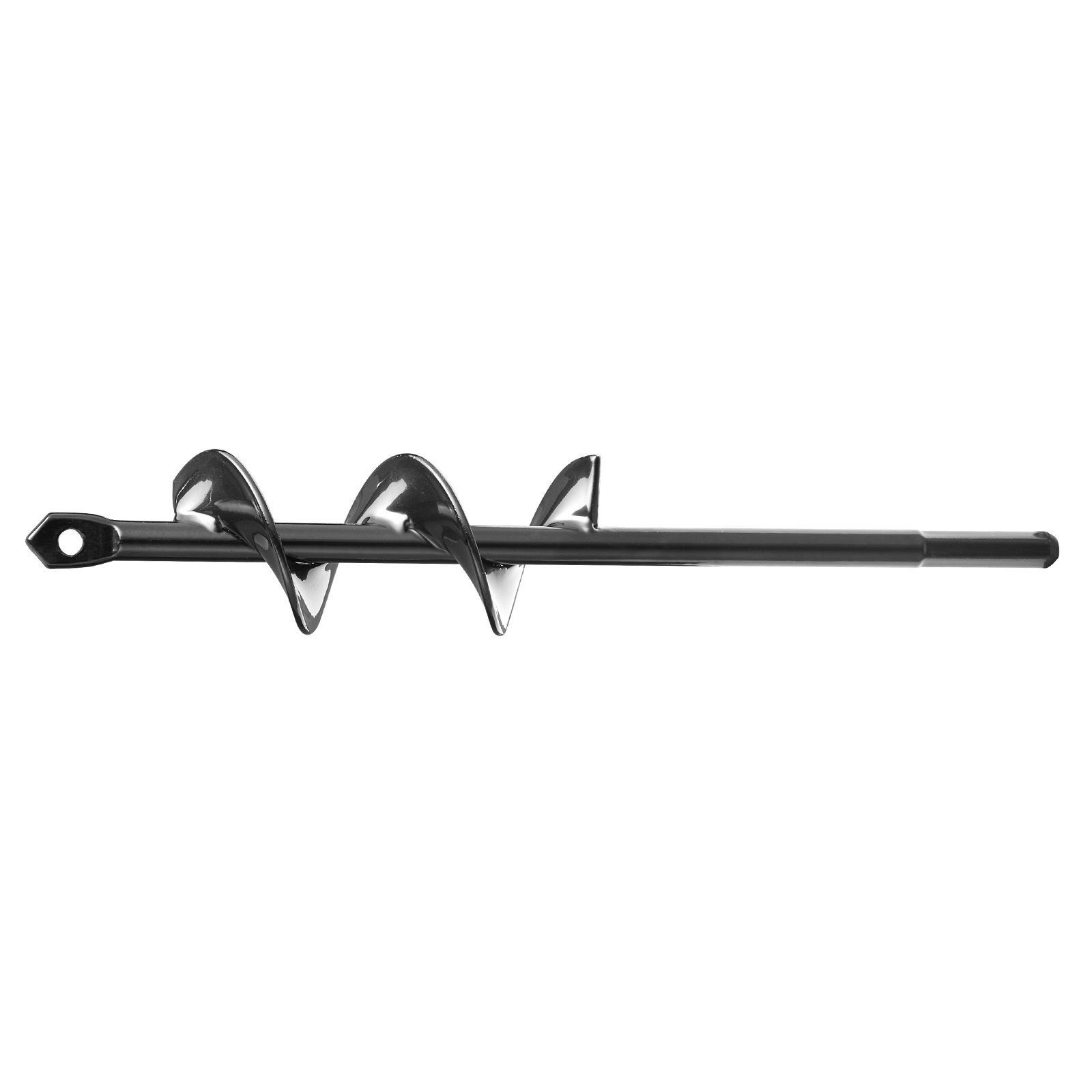 Erdbohrer Für Pflanzlöcher, 40 X 220 Mm, 3/8"-sechskantschaft, Für Bohrmaschinen, Gartenwerkzeug Zum Ausheben Von Pflanzlöchern Und Einsetzen Von Pfosten