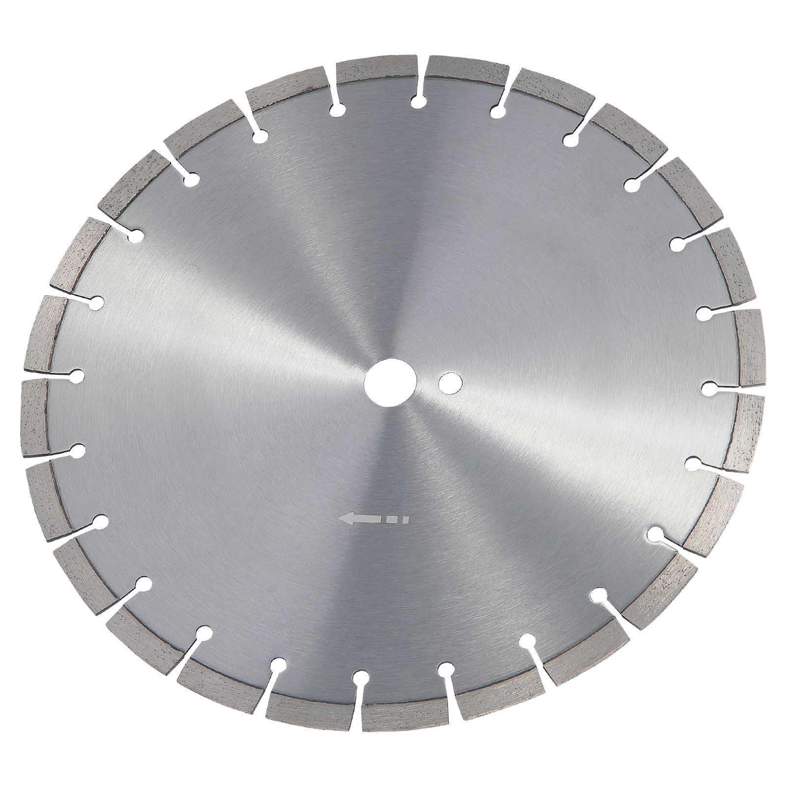 350 Mm Diamantsägeblatt, Für Trocken- Oder Nassbearbeitung, 12 Mm Flache Segmente, 25,4 Mm Bohrung, Für Beton, Zement, Ziegel Und Fliesen.