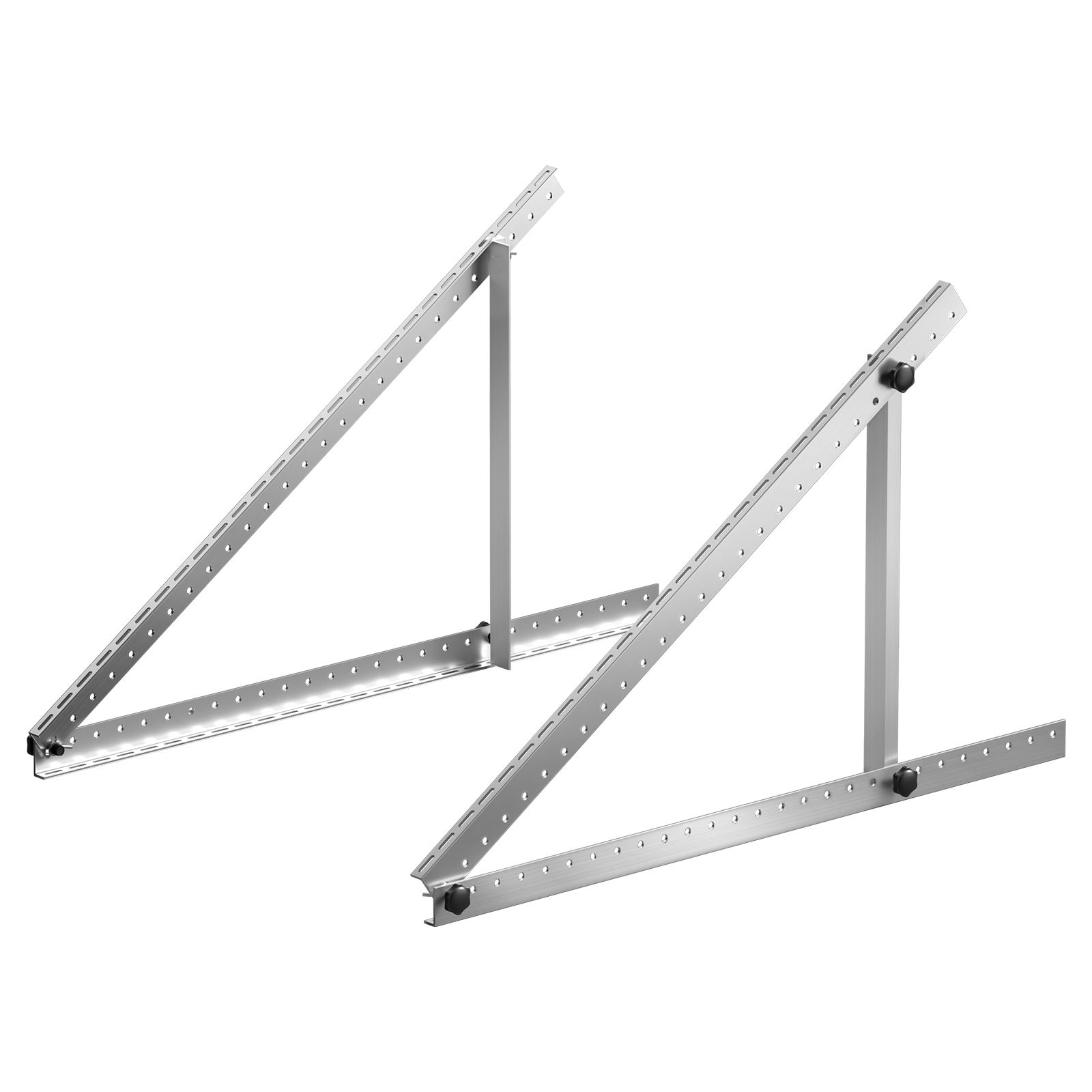 50-zoll-solarpanel-montagehalterung, 0-90° Verstellbare Neigung, 100-550w Kompatibel, Leichtes Aluminium Mit Klappbaren Beinen Für Wohnmobil, Dach, Boot, Netzunabhängig.