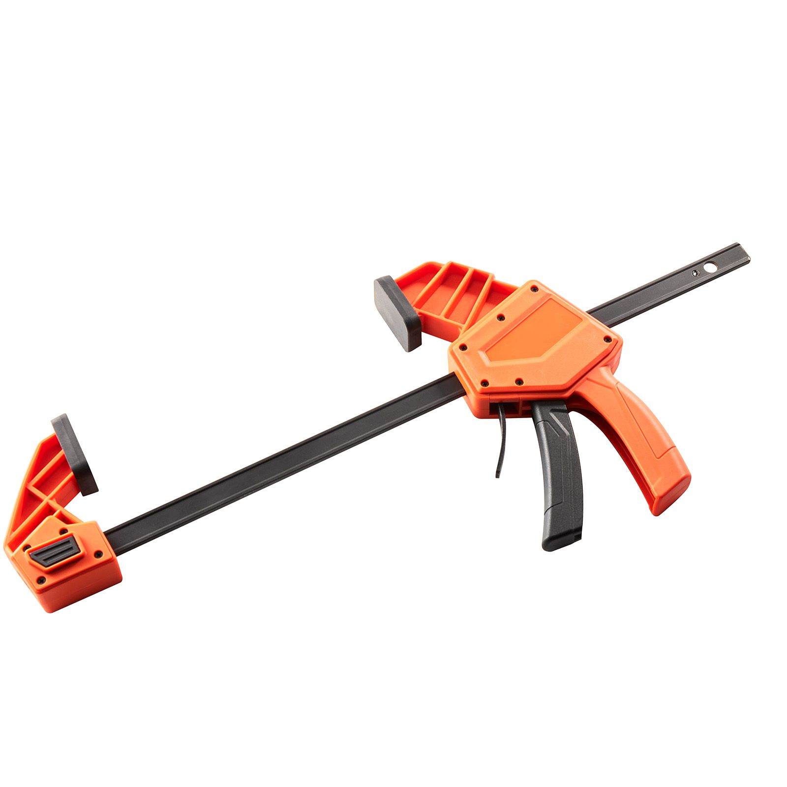 Holzbearbeitungsklemme, 2er-pack, 30,48 Cm, Einhandbedienung, Tragkraft 154 Kg, Kohlenstoffstahl Und Hochwertiger Kunststoff, Orange Und Schwarz