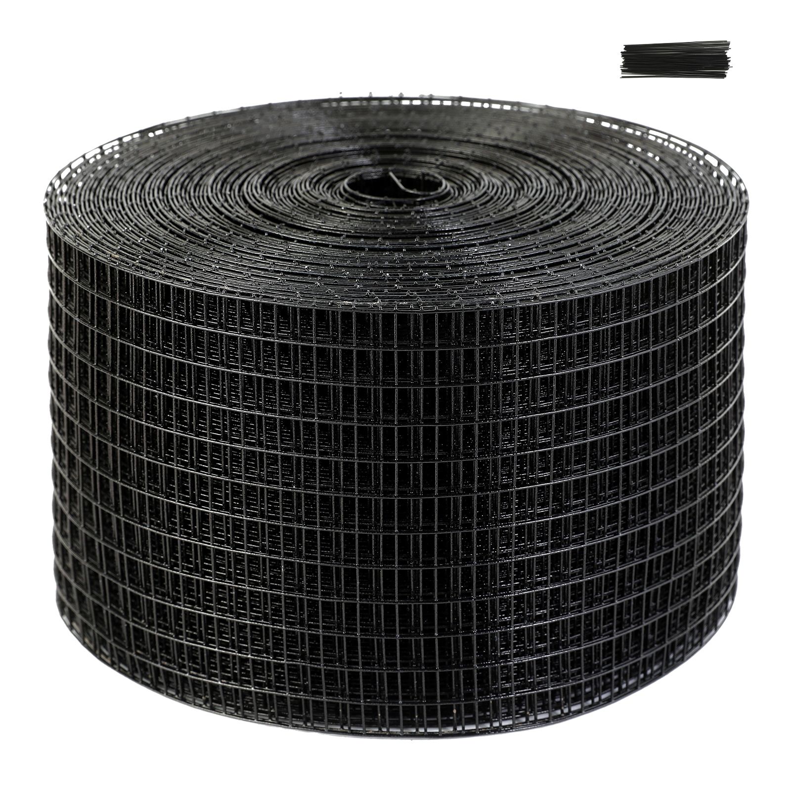 Schutz Für Solarpaneele 20 X 3048 Cm, Vogelabwehrset Mit Rostbeständiger Pvc-beschichtung, 50 Befestigungselemente, 12,7 Mm Maschenweite