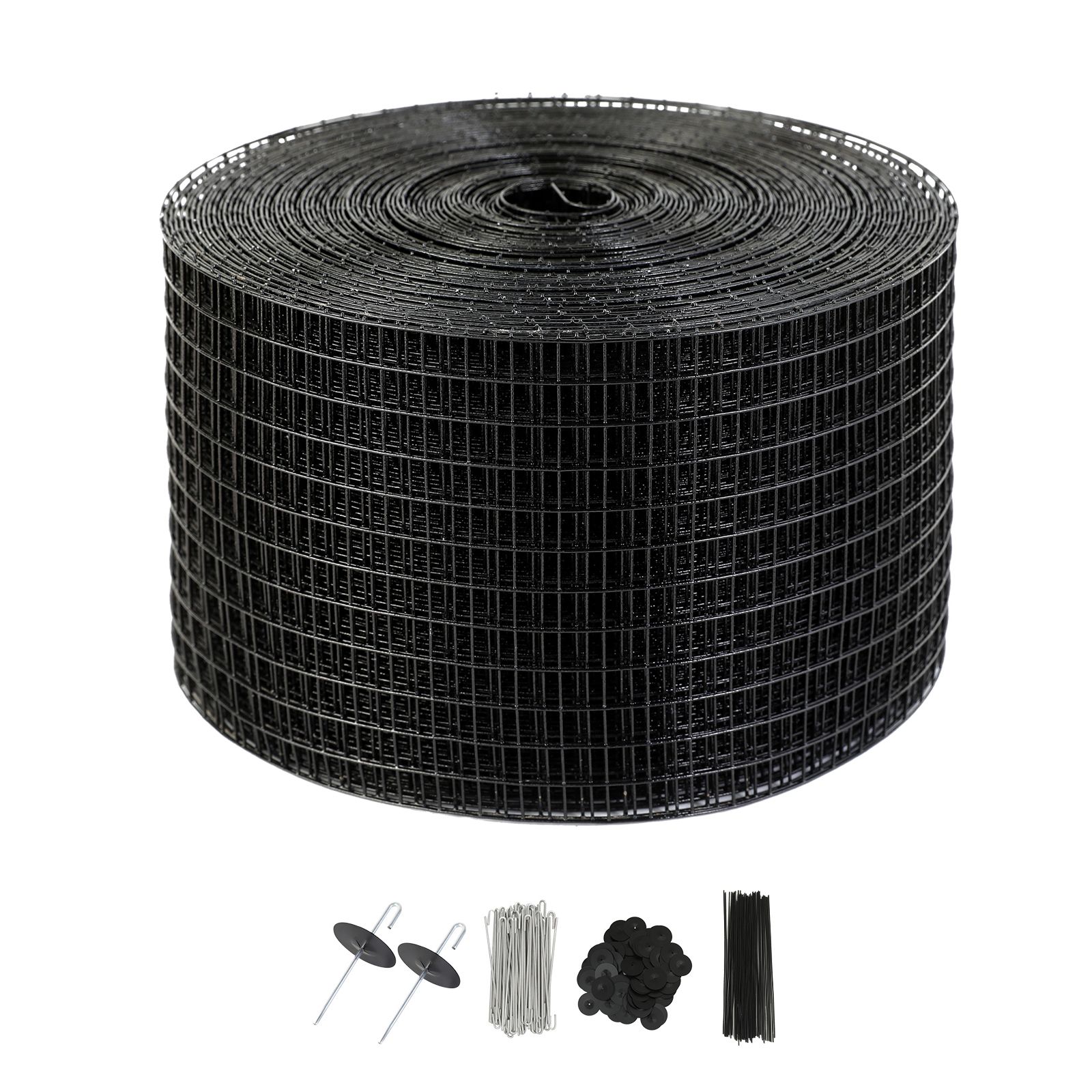 Schutz Für Solarpaneele 20x3048 Cm, Vogelabwehrset Mit 100 Aluminiumbefestigungen, Rostbeständiges Pvc-gewebe, 12,7 Mm.