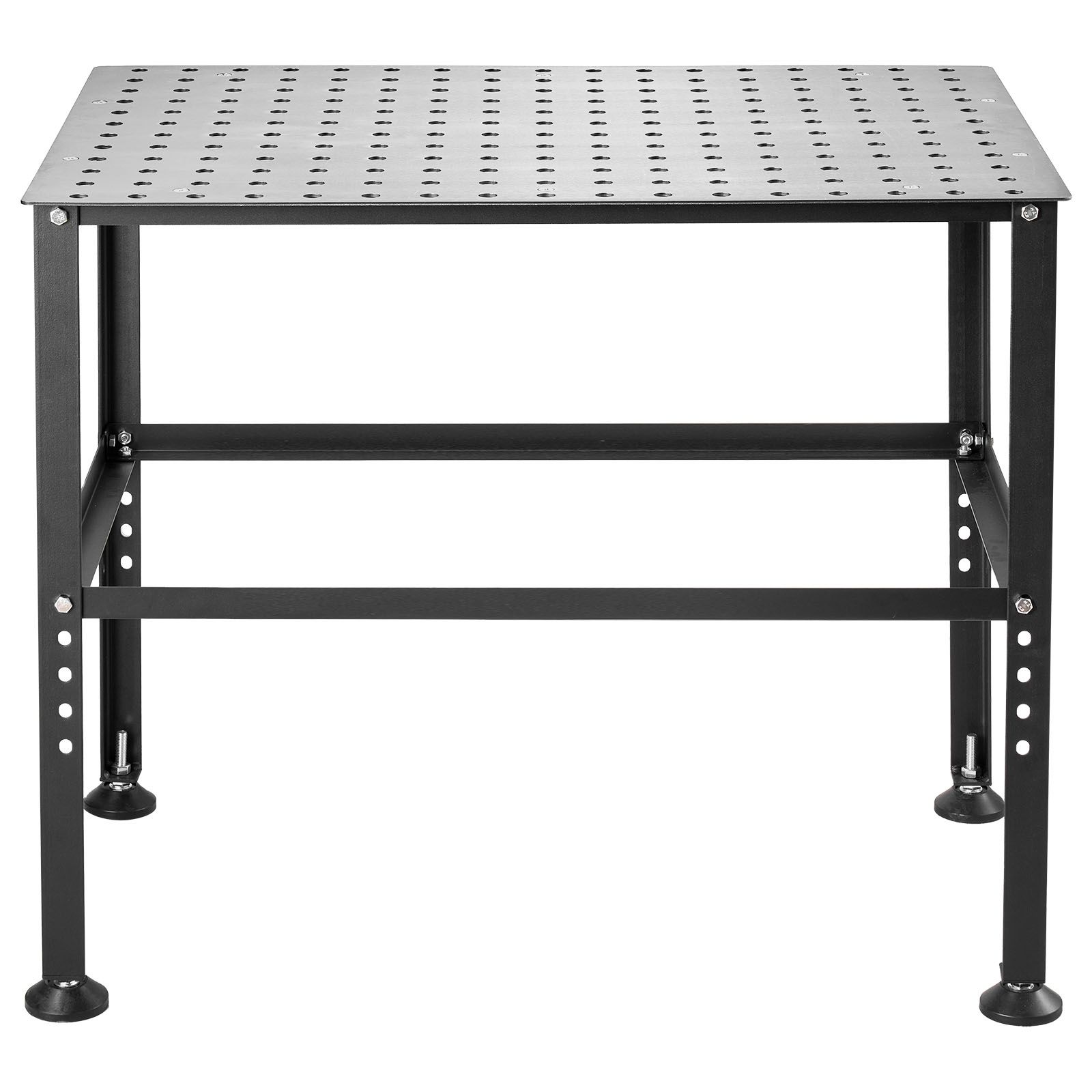 Schweißtisch 36"x24", 800l Fassungsvermögen, Robuste Werkbank Mit 0,63" Befestigungslöchern Und Antirutschpads Für Montage Und Reparatur.
