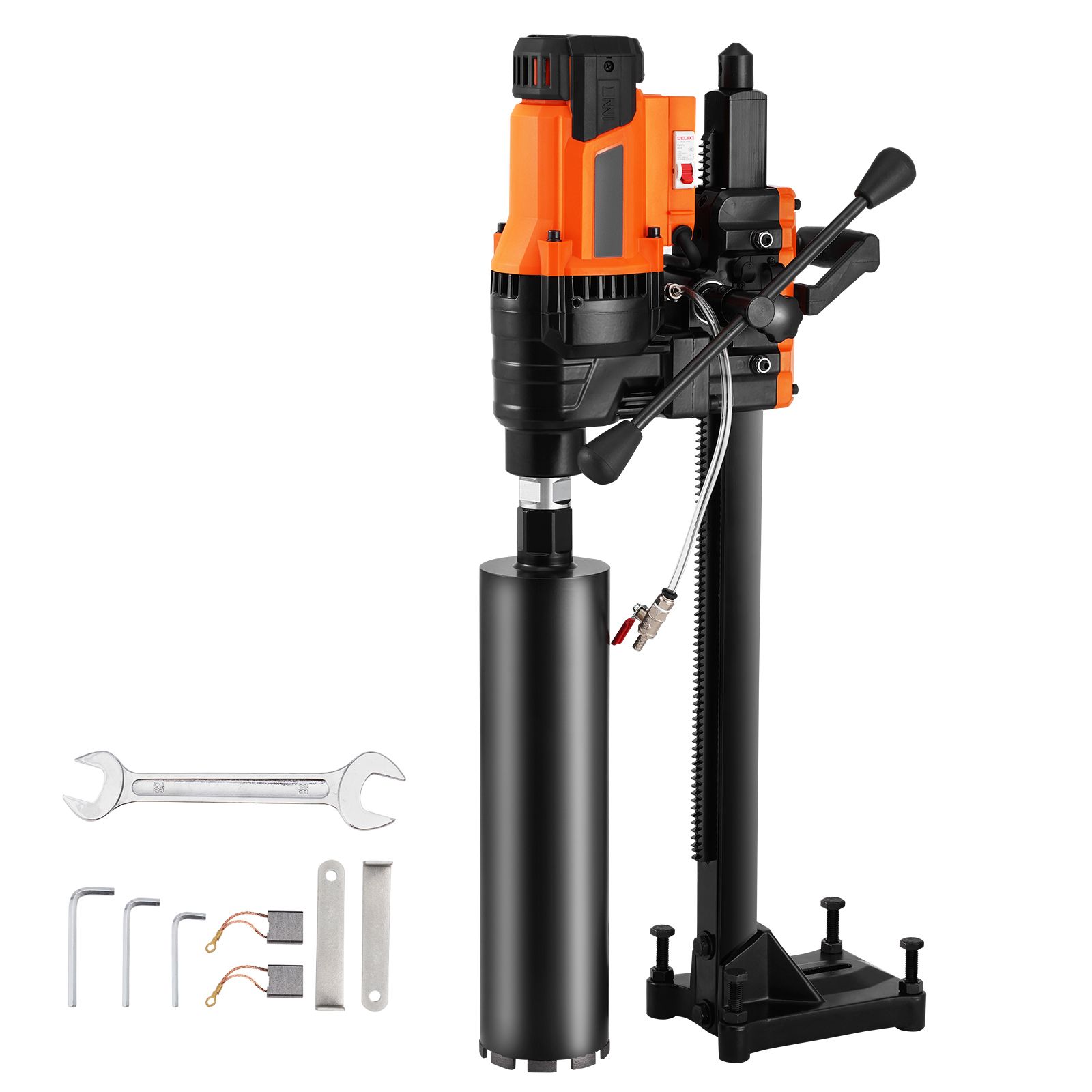 3200w Diamantkernbohrmaschine, Ø2,03-24,9 Cm, Mit Ständer, Für Beton Und Mauerwerk.
