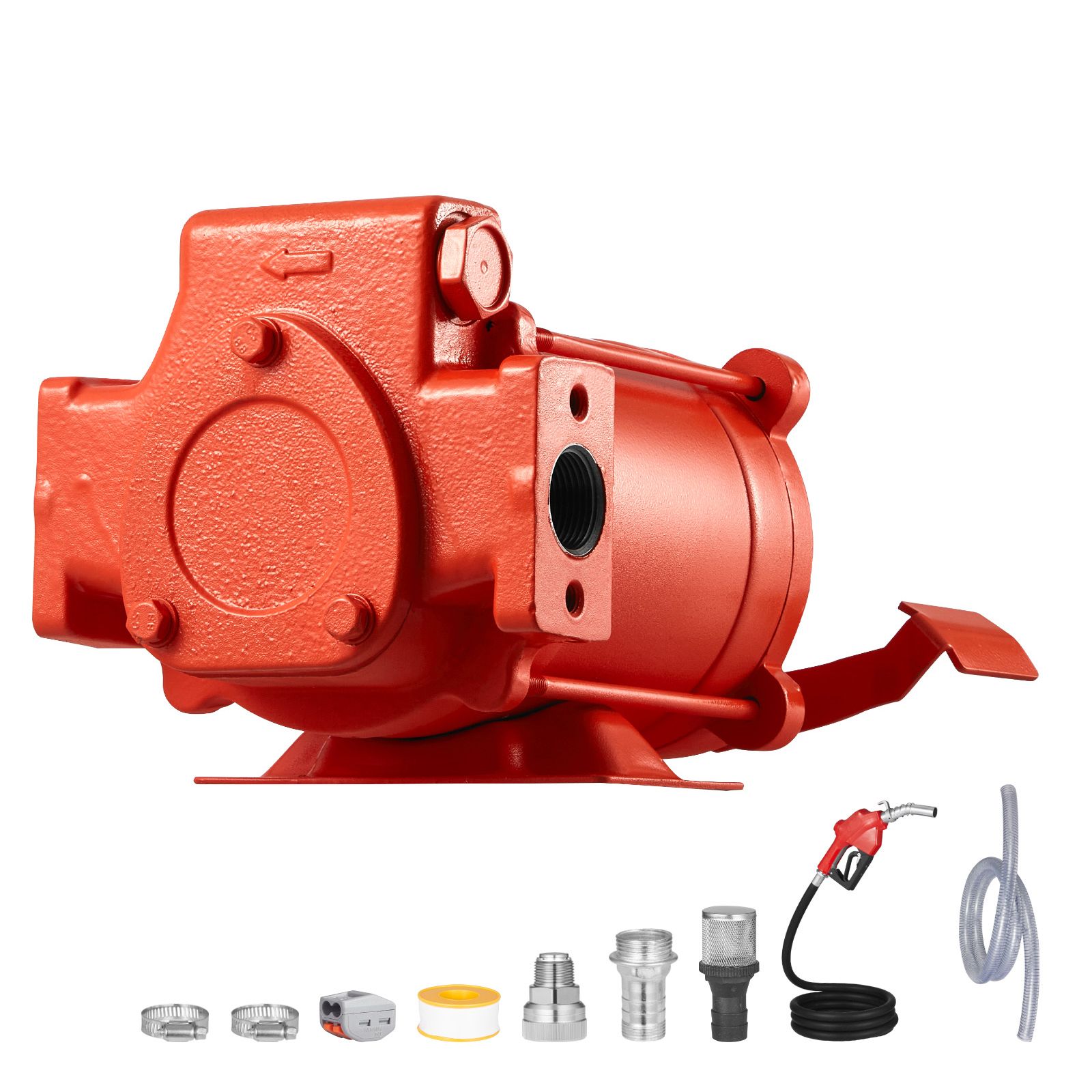 230-v-kraftstoffförderpumpe, 20 Gpm (76 L/min), Wechselstrom, Mit Automatischer Abschaltdüse Und Förderschlauch, Für Benzin, Diesel, Kerosin, Biodiesel Und Ethanol.