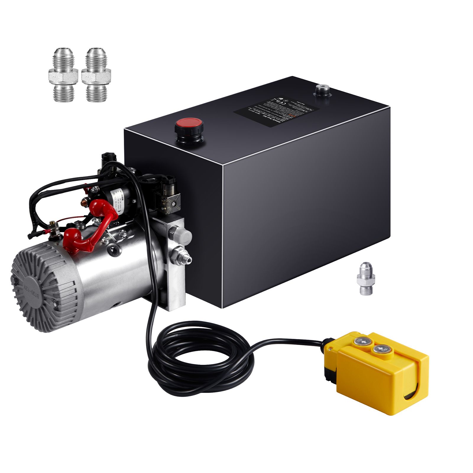 12-v-, 15-liter-, Doppeltwirkende Hydraulikpumpe, Fördermenge 3,4 L/min, Maximaler Druck 220 Bar, Für Traktorkipper