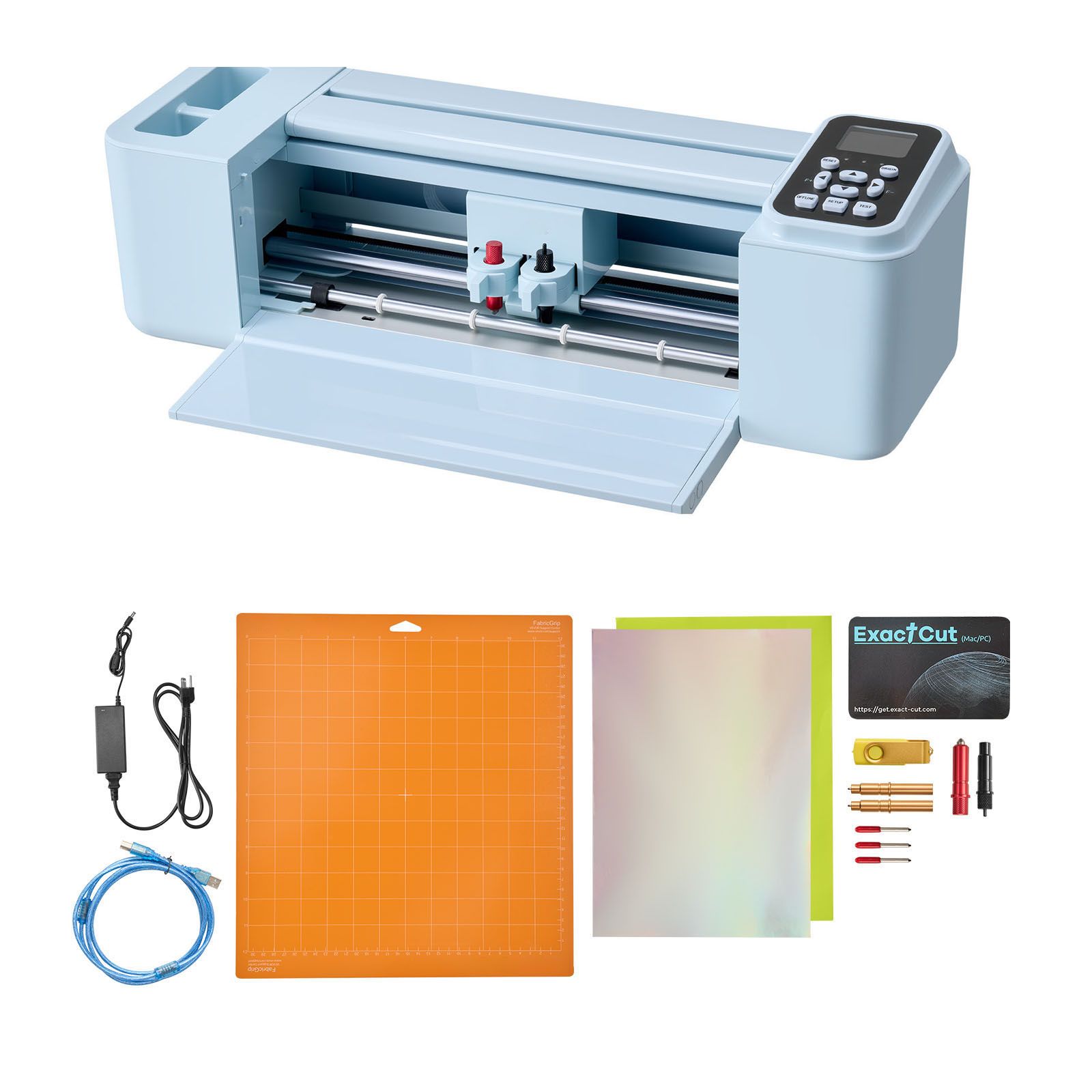 305-mm-vinylschneider, Steuerung Per Knopfdruck Und Bildschirm, Über 20.000 Integrierte Designs, Kompatibel Mit Mac, Windows, Android Und Ios, Für Karten Und Personalisierte Kreationen.