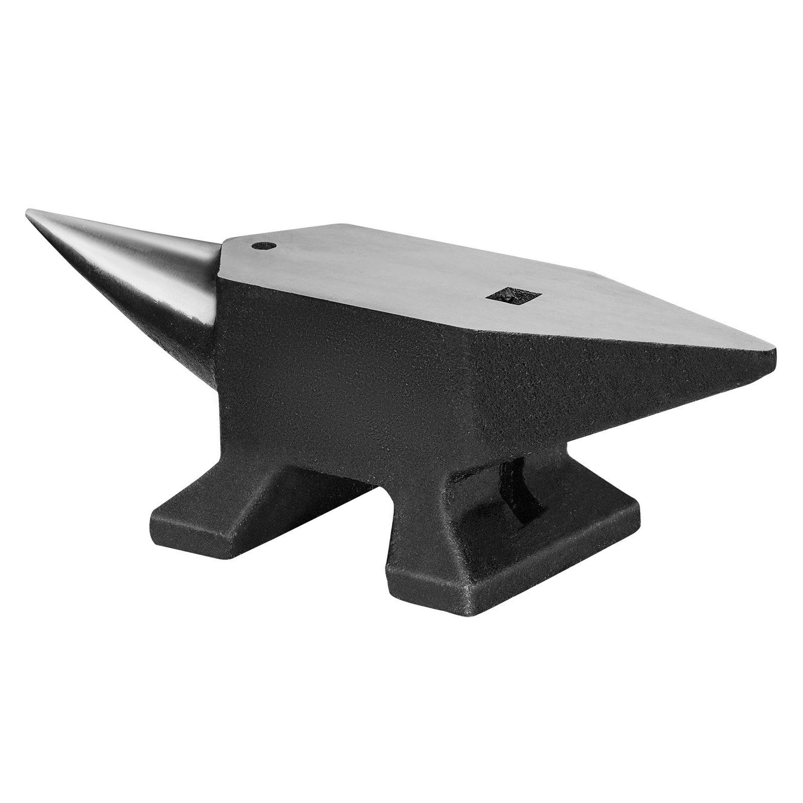 Einhorn-amboss, 10 Kg Stahlguss, Hohe Härte, Stabiler Standfuß, Mit Runden Und Quadratischen Löchern, Ideal Zum Schmieden, Biegen Und Formen Von Metallen.