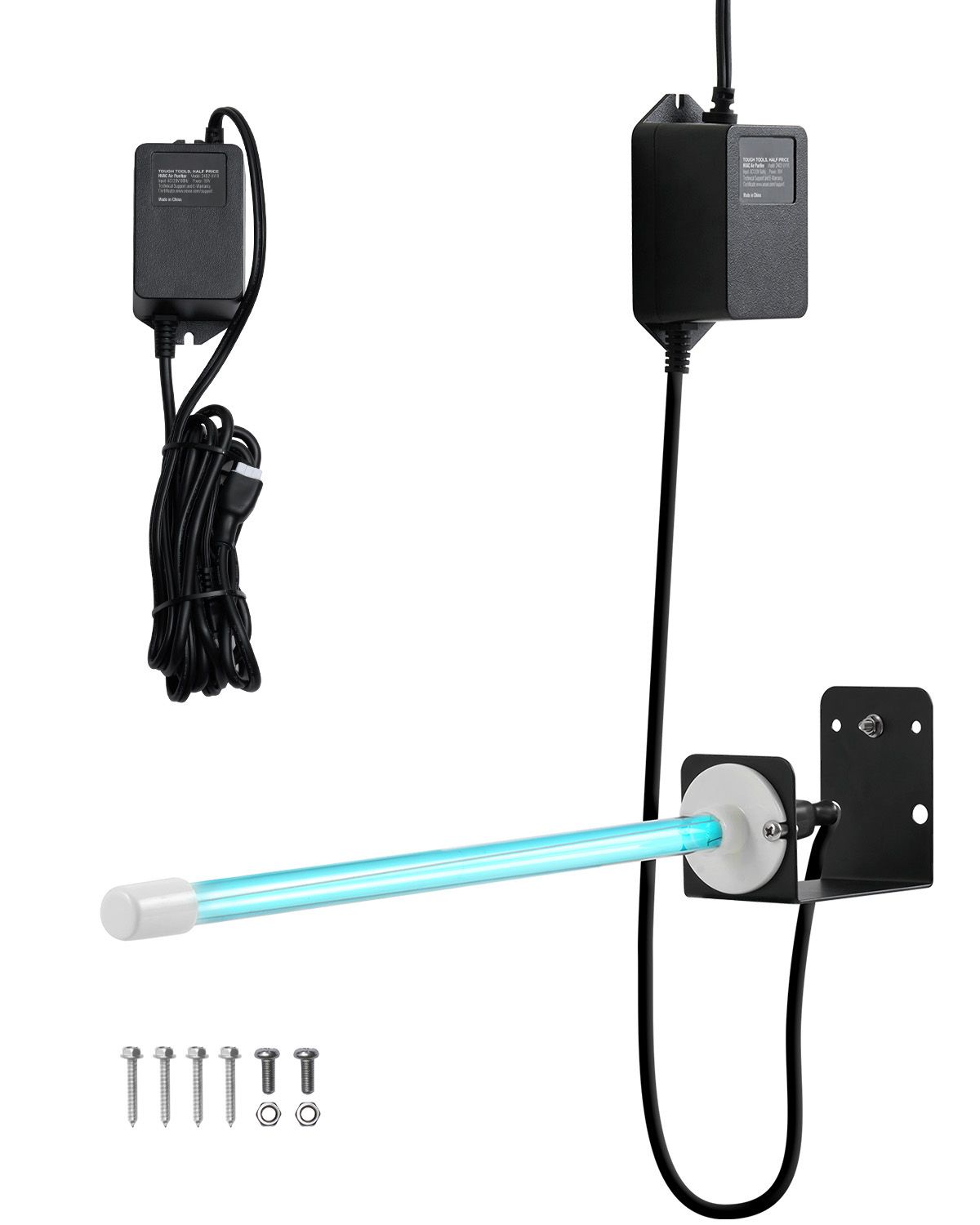 18w 14 Zoll Hvac Luftreiniger, Uv Uvc Spulenreiniger Mit Magnet Für Klimaanlagenkanäle, Luftreiniger Mit Uv-lampen Für Klimaanlagen.