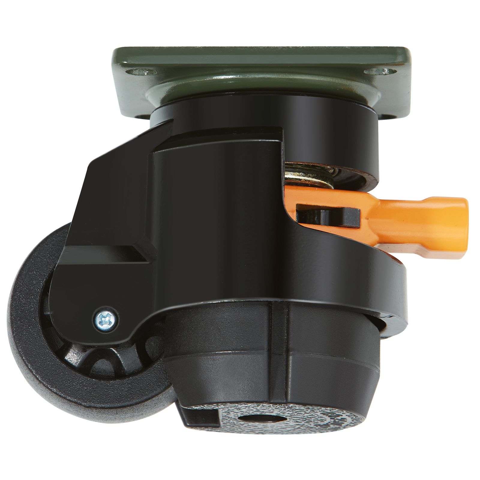 Rollende Nivelliergeräte, 4er-set, Gesamttragfähigkeit 499 Kg, 5,1 Cm, Robust Mit Verbessertem Griff, 360° Schwenkbare Räder, Verstellbar Mit Füßen Für Werkbank, Maschine.
