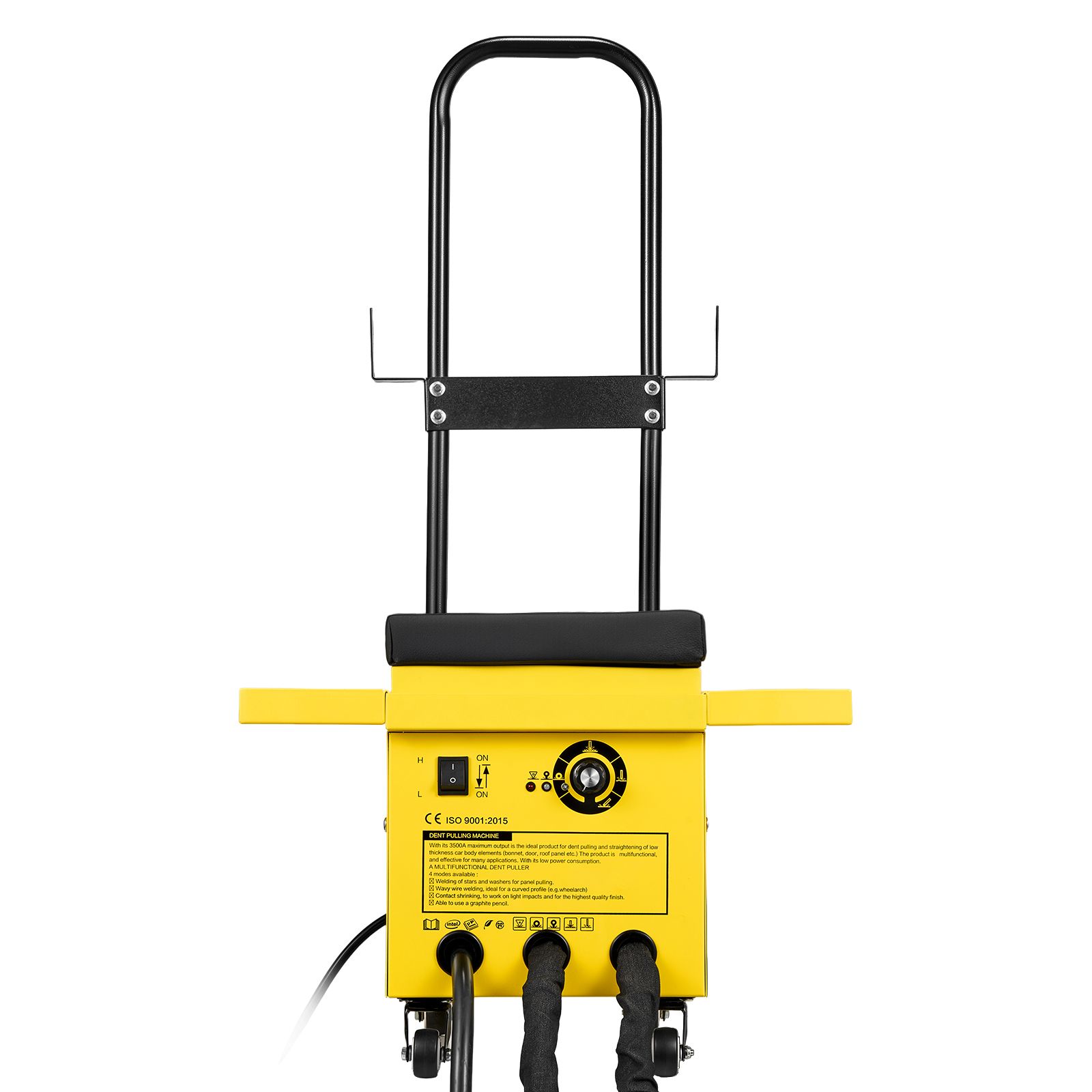 Professionelles Bolzenschweißgerät-set (4,5 Kw) – 2 Schweißpistolen, 6 Betriebsmodi, All-in-one-ausbeulstation Mit Verlängertem Griff Und Zubehörablage.