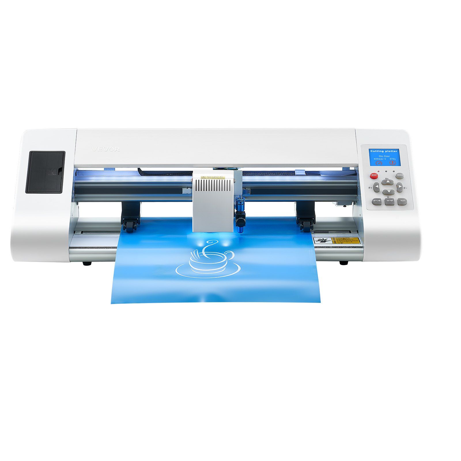 Automatischer Vinylschneideplotter Mit Kantenerkennung, Inklusive Software Und Materialien, Kompatibel Mit Verschiedenen Formaten, Für Personalisierte Diy-kreationen (karten, Aufkleber).