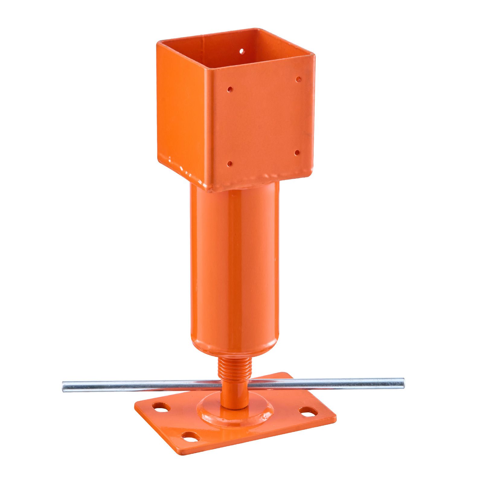 Verstellbarer Spindelstock 4"x4", Höhe 13,2"-18,7", Maximale Last 24.700 Lb, Für Hausnivellierung, Balkenunterstützung, Keller Und Kriechkeller.