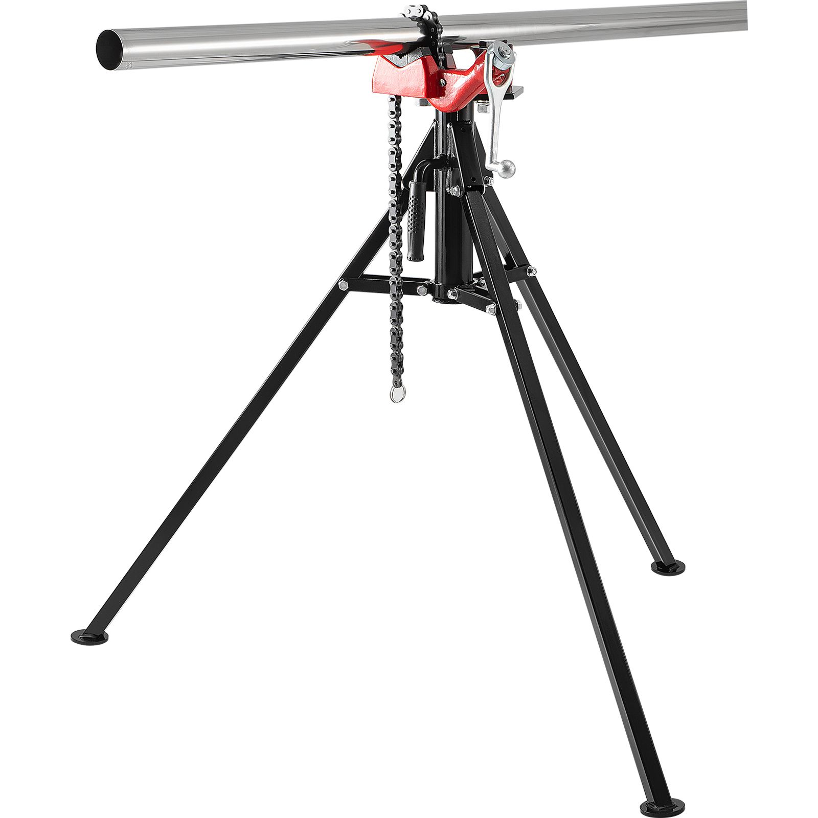 Dreibeinstativ Aus Kettenrohren Kapazität 1/8"-5" Länge 92,5 Cm Klappbare Stahlbeine Für Werkstatt, Fabrik Und Zuhause