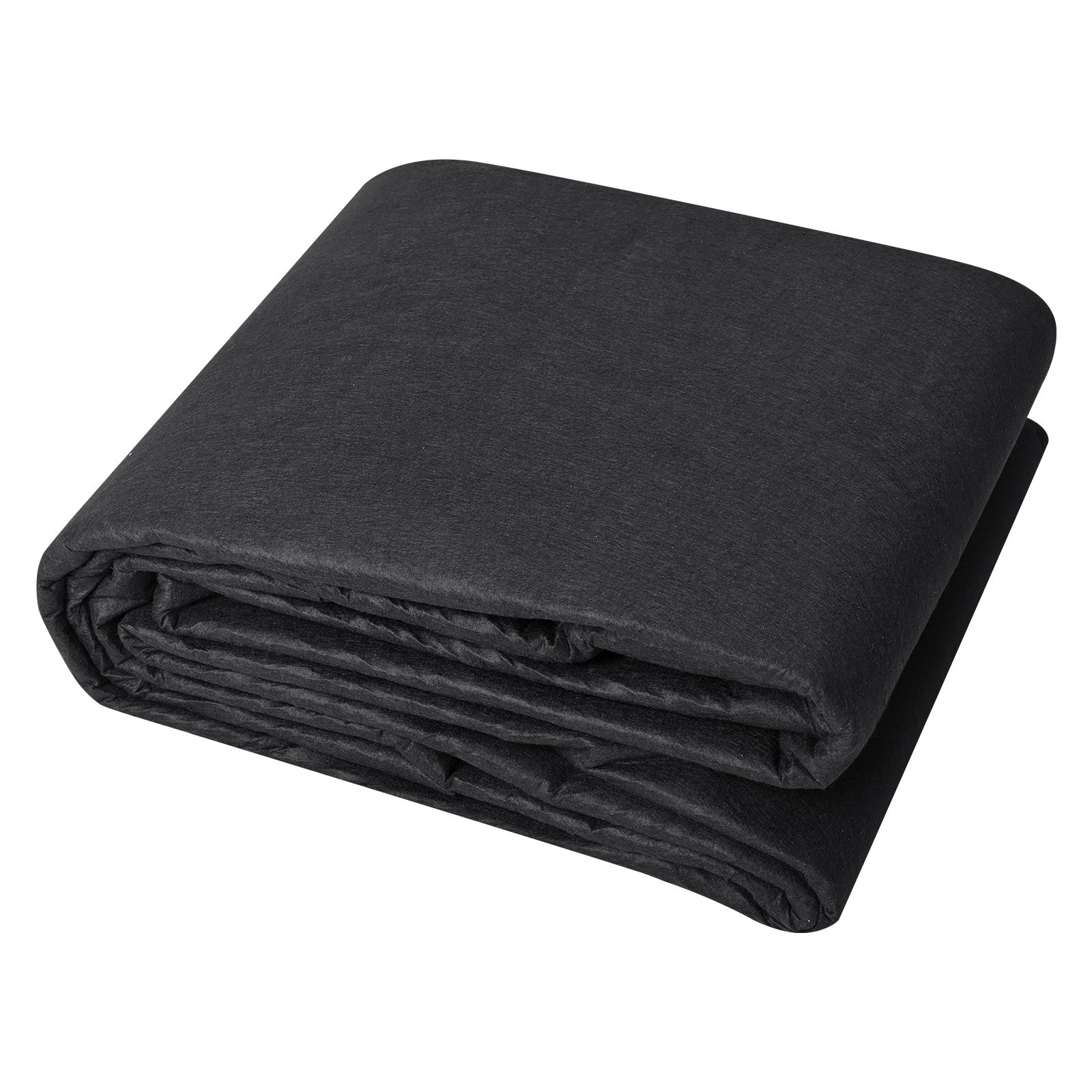 Vlies-geotextil 3 M X 30,5 M, 271 G/m², Strapazierfähiges Unkrautvlies Für Einfahrten, Entwässerung Und Unterbau – Schwarz