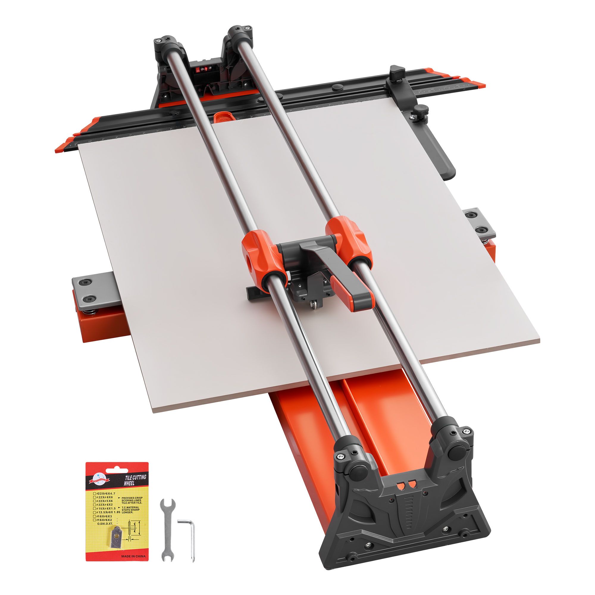 Manueller Fliesenschneider 1000 Mm, Verstärkter Gleitkopf, Federbasis, Winkelführung, Hartmetall-schleifscheibe, Für Keramik, Boden Und Wand, Für Den Professionellen Einsatz Und Heimwerker.