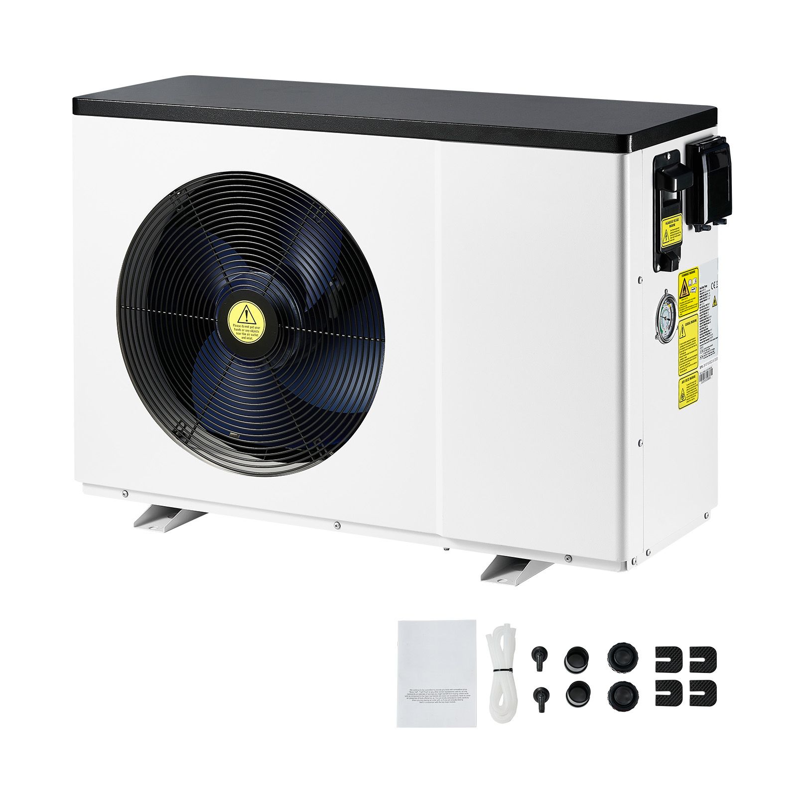 Elektrische Pool-wärmepumpe, 2,51–11,38 Kw Leistung, Energieeffiziente Frequenzumrichter, Für Aufstellpools 25–50 M³, Heizt Und Kühlt Wasser, 220–240 V Wechselstrom, 50 Hz