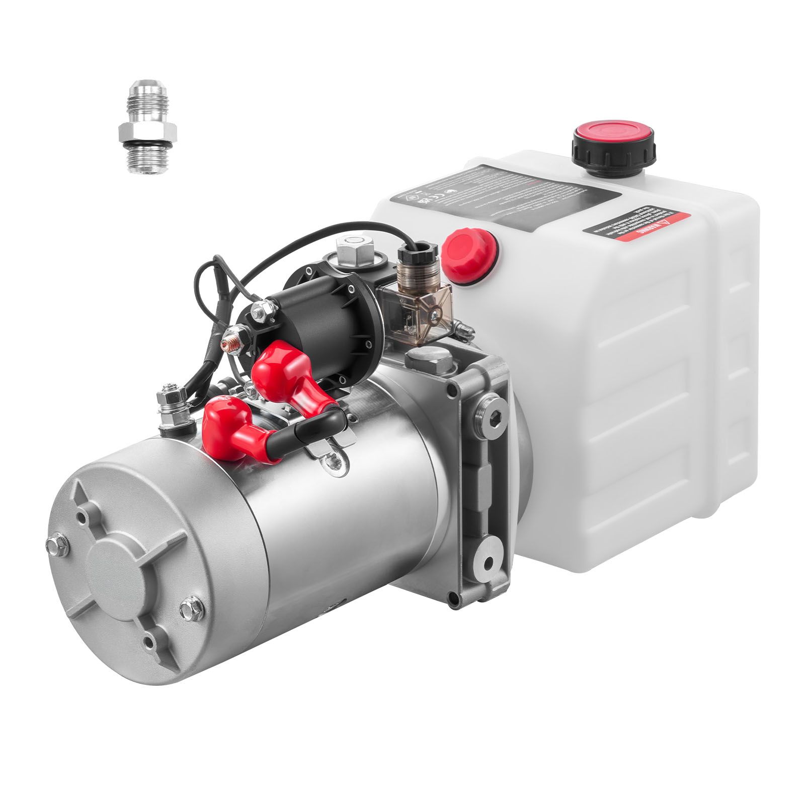 4-liter-hydraulikzylinder, 12-v-monoblockpumpe Für Muldenkipper, Maximaler Druck 22 Mpa, Fördermenge 3,4 L/min, Metallbehälter