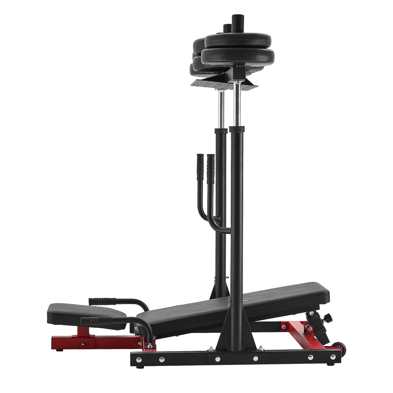Vertikale Beinpresse, Heim-beintrainingsgerät, Kohlenstoffstahl, Verstellbar, Tragkraft 550 Pfund.