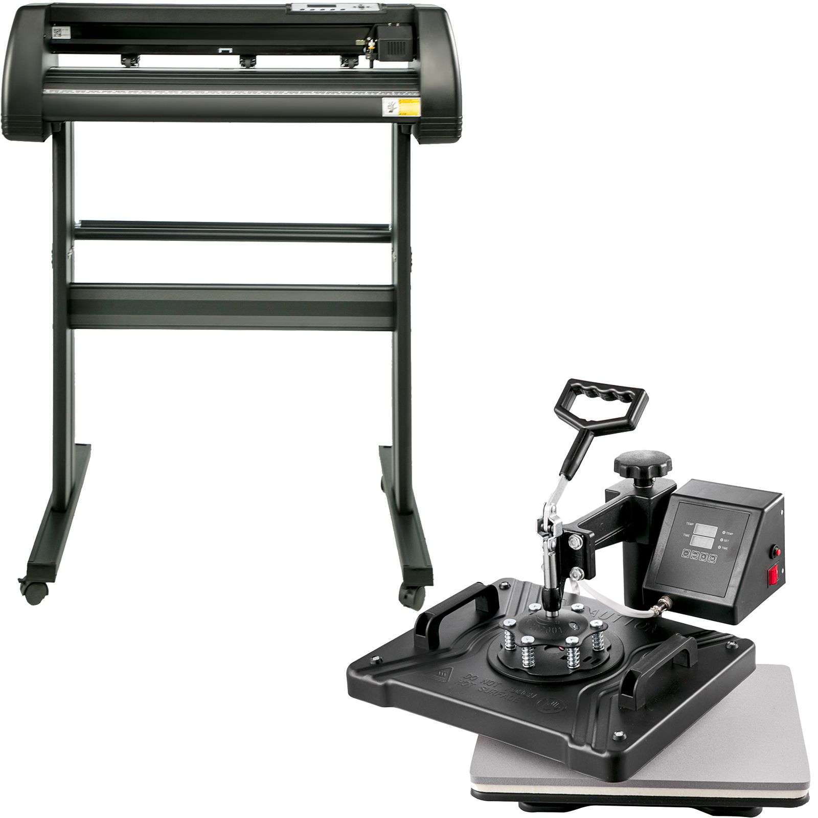 15"x12" 5-in-1 Digitale Transferpresse Mit 34" Vinylschneider Und Signmaster-software