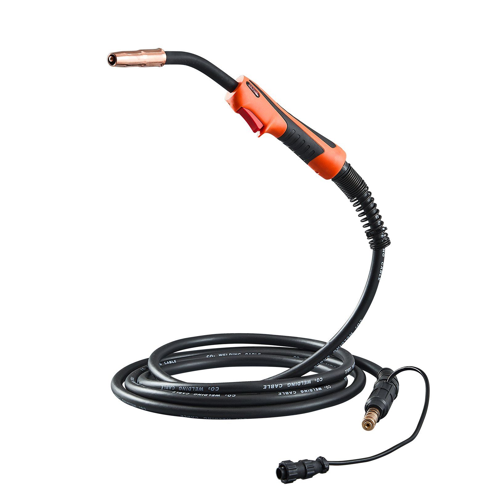 Mig 250a Schweißpistole Mit 4,5 M Kabel, Kompatibel Mit Lincoln Power Mig 200/215/216/255 Und Wire-matic 255, Für 0,9 Mm Und 1,2 Mm Drähte.