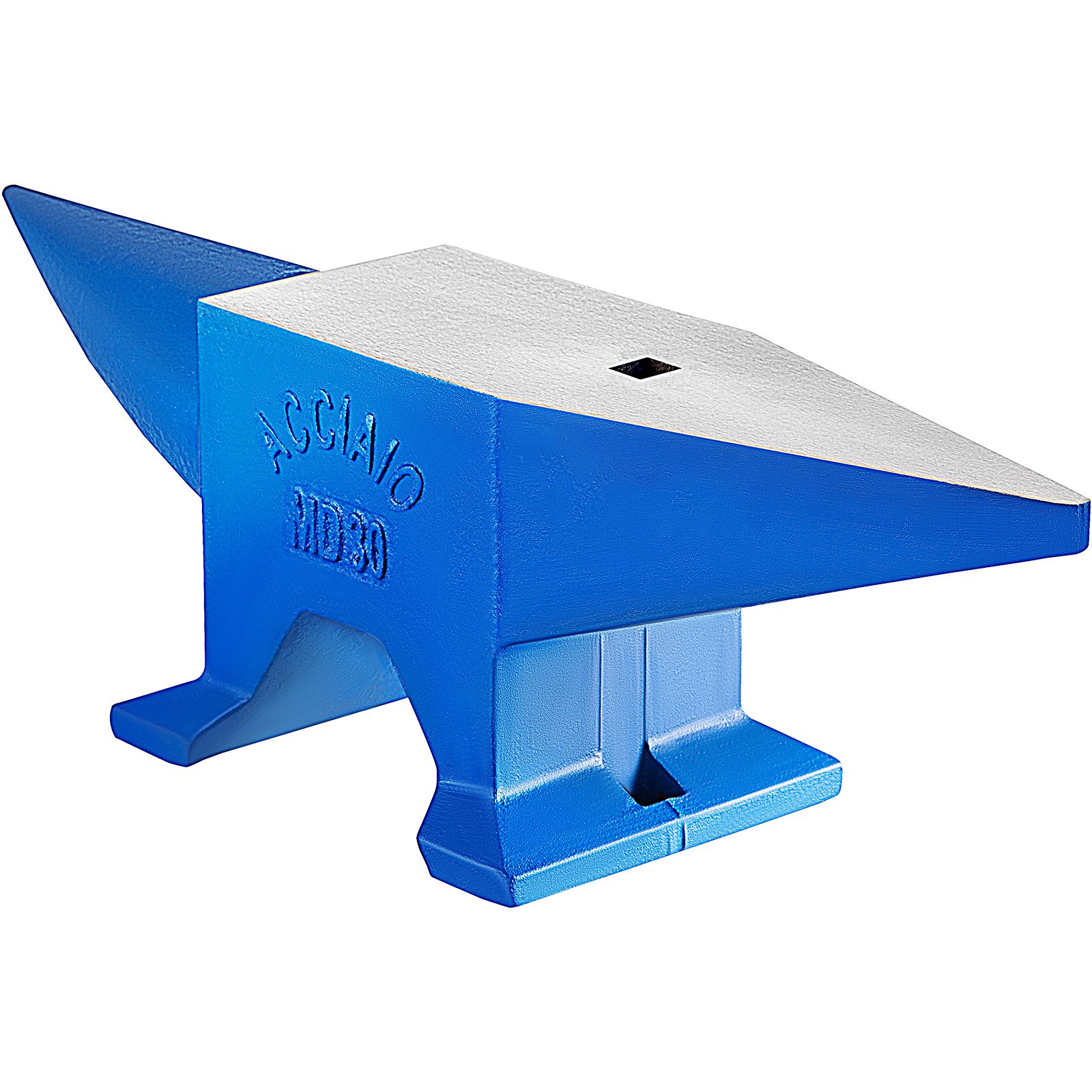 Stahlamboss Mit Abgerundetem Horn, 30 Kg (66,1 Lbs), Ideal Für Schmiede Und Metallarbeiter, Mit Robustem Loch Und Widerstandsfähiger Oberfläche.