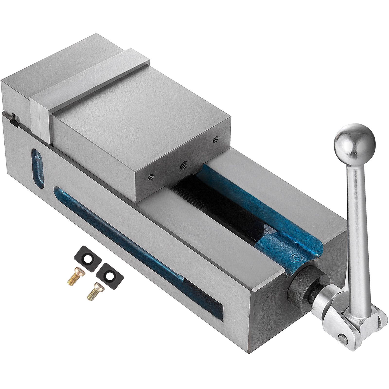 Präzisions-werkbankschraubstock, 4-zoll-festbacke, Ideal Für Cnc-maschinen.