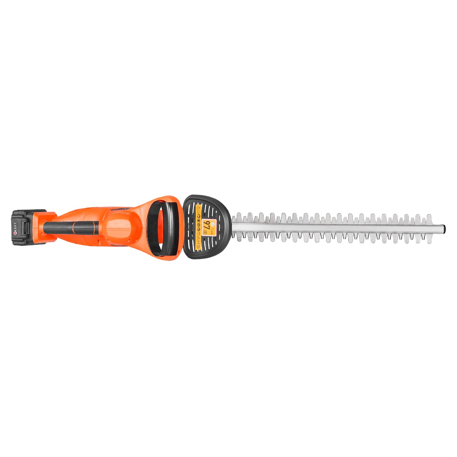 20v Akku-elektro-heckenschere, 50cm Doppelklinge, 1200 U/min, Präzises Schneiden Von Niedrigen Ästen, Sicheres Design, Einfache Gartenpflege.