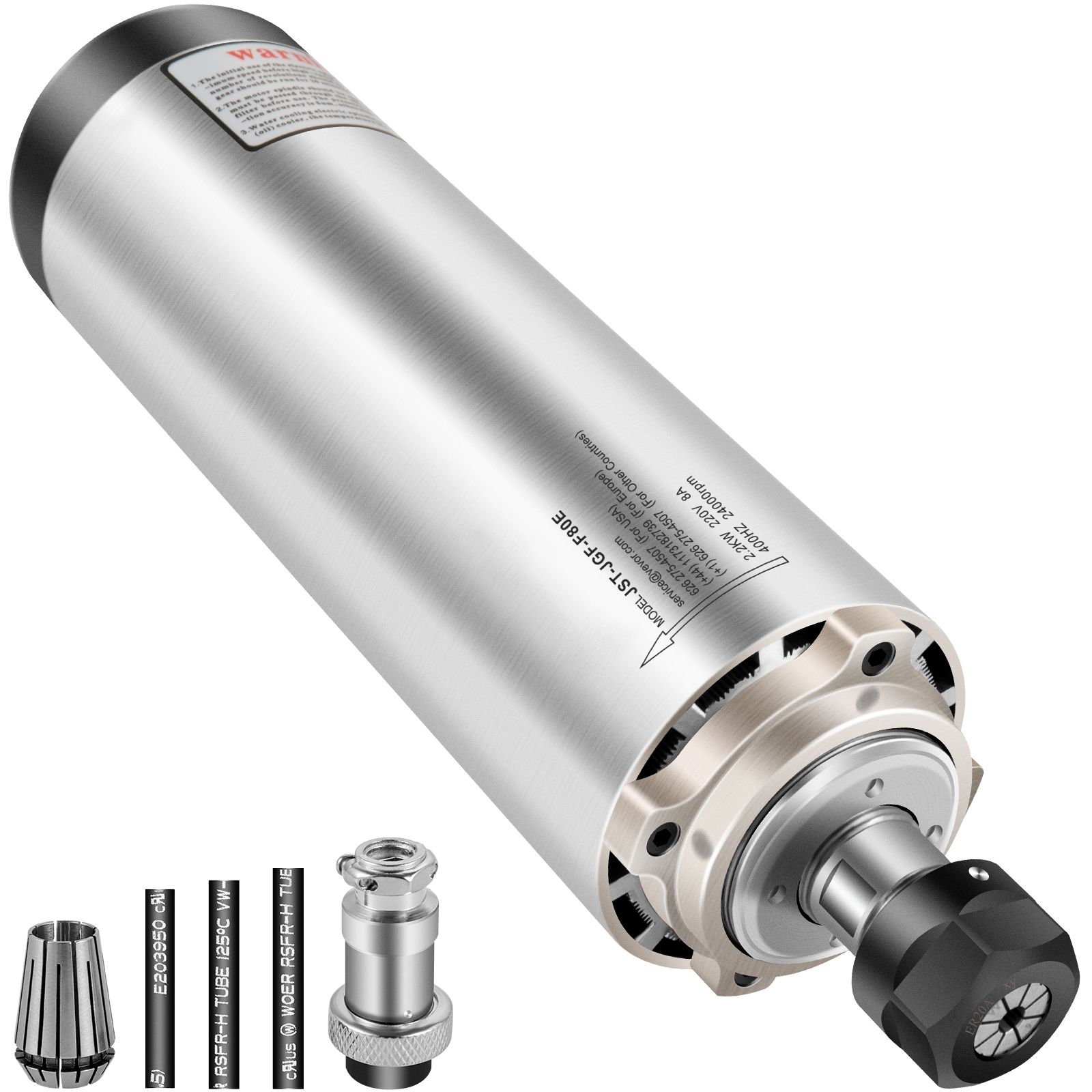 2,2 Kw 220v Er20 Luftgekühlter Spindelmotor Für Cnc-fräsmaschine